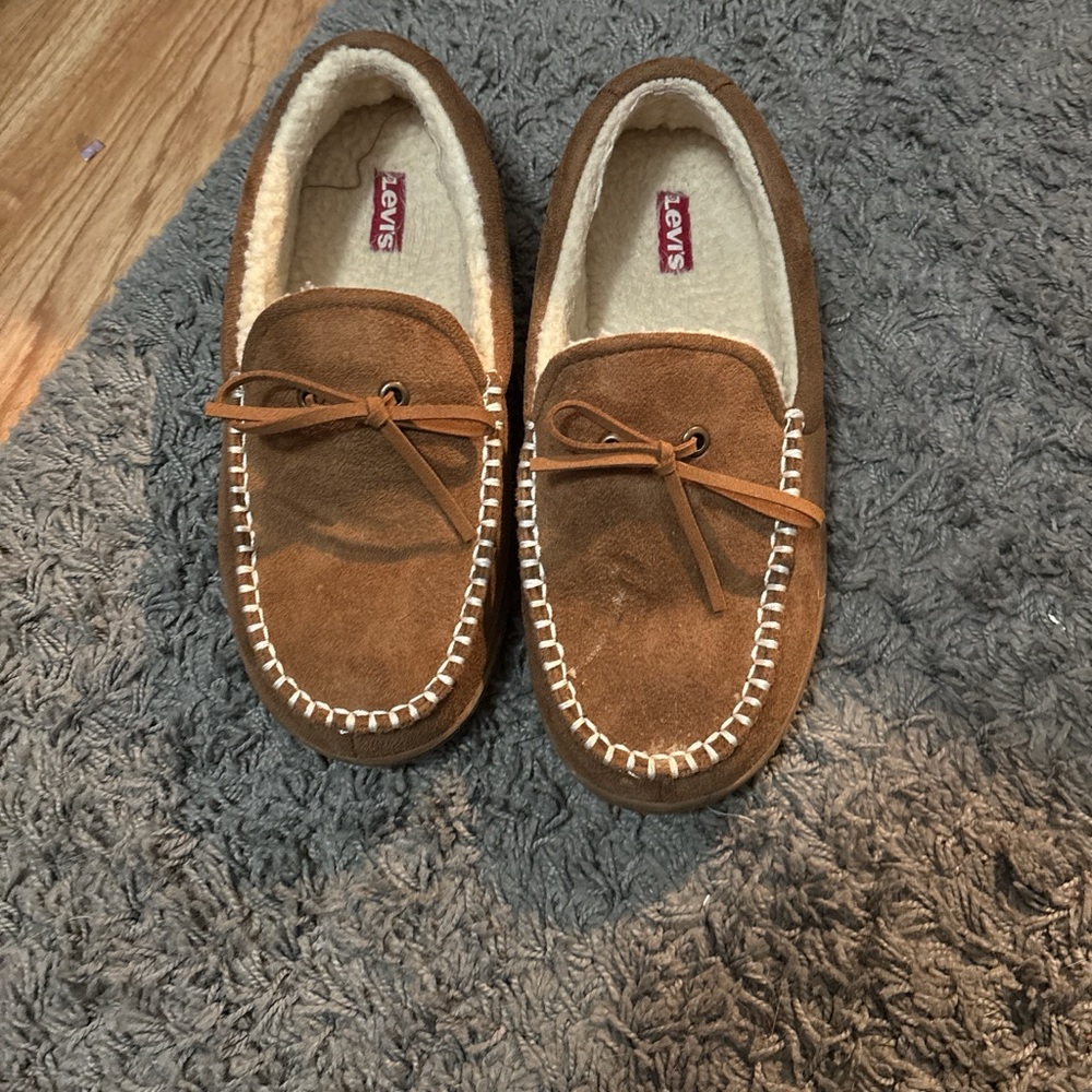Levi's Tan Suede Men's Loafers